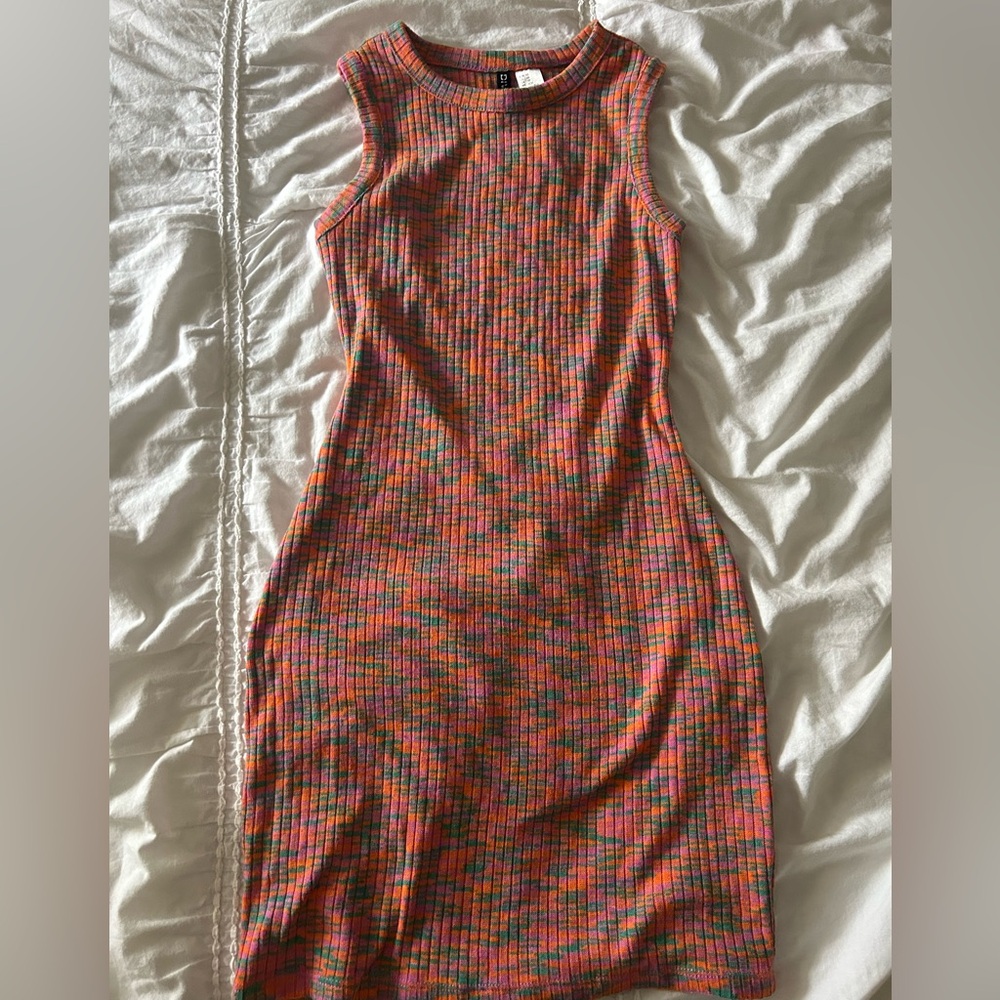 Vibrant Multicolor Sleeveless Dress